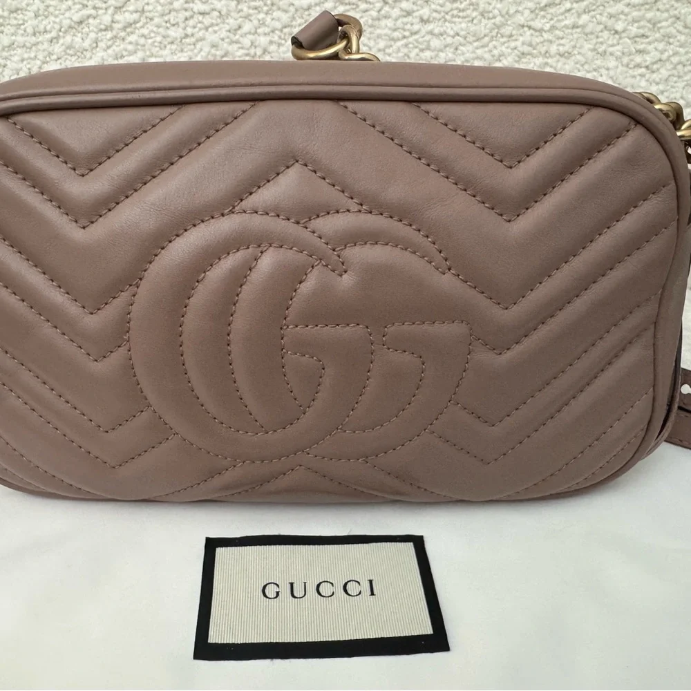 GUCCI MARMONT CAMERA BAG SMALL - Picture 5 of 15